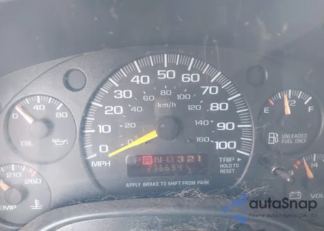 1999 Chevrolet Express z USA, uszkodzony, nr VIN 1GCEG15W5X1112754